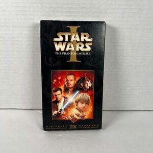 Star Wars Episode‎ I The Phantom Menace VHS 2000 THX Digitally Mastered